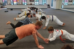 Everybody loves playing games, and 'push-up tag' is the perfect one for strengthening the chest and the tie-in to the shoulders!
