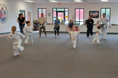KFMA Tigers enjoying their cardio drill! They love to run!!