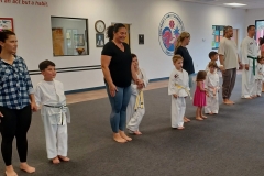 Tigers brought their parents (and one little sister) to class for "Bring a Parent to Class Day!"