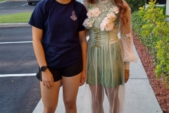 Our KFMA Teen Black Belts are always on hand to help out! 