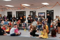 Our school is very blessed with a great mix of families... adults, teens and kids all had a great time!