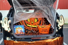 As KFMA is family-oriented, our parents always help out by creating some unique designs for our Trunk-or-Treat event!