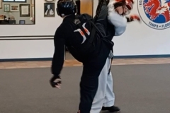 KFMA Black Belt teens sparring during family class! KFMA Black Belt teens sparring during family class!