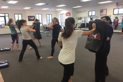 Women-self-defense-stun-strikes-to-face-Tampa