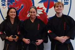 Chief Master LK with Assistants at KFMA. 