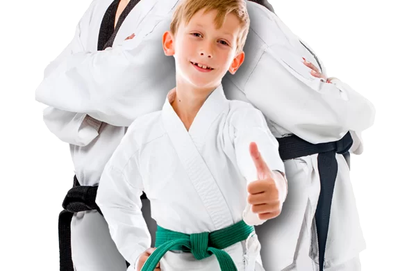group of martial arts students